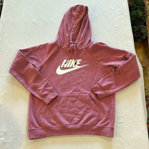 Nike‎ Sportswear Essential Women's Fleece Pullover Hoodie sweatshirt bv4126 EUC